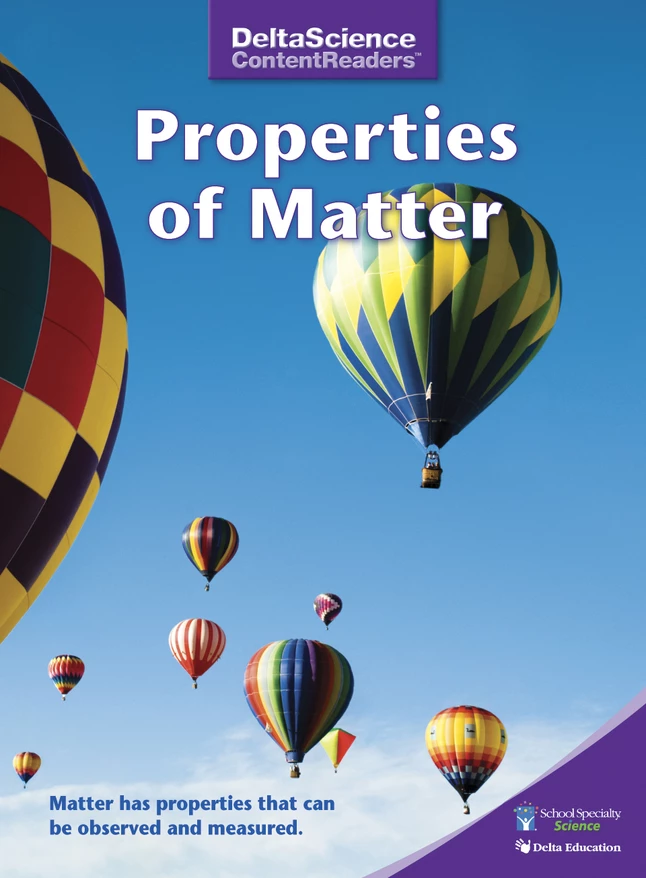 Promo π Delta Science Content Readers Properties Of Matter Purple Book, Pack Of 8 π 1 Promo π Delta Science Content Readers Properties Of Matter Purple Book, Pack Of 8 π