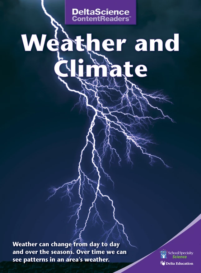 Wholesale π Delta Science Content Readers Weather And Climate Purple Book, Pack Of 8 π€© 1 Wholesale π Delta Science Content Readers Weather And Climate Purple Book, Pack Of 8 π€©