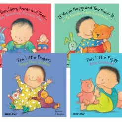 Promo ⭐ Childsplay Books Child's Play English And Spanish Language Baby Board Book Set 🛒