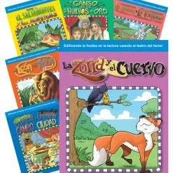 Promo ❤️ Teacher Created Materials Reader's Theater: Fables Spanish Set, Grades 1 To 3, Set Of 8 🥰