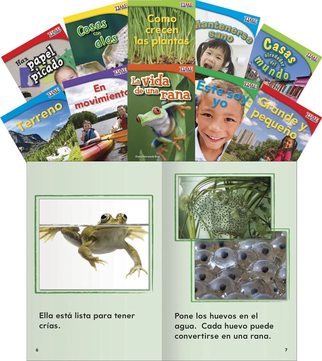 New β€οΈ Teacher Created Materials TIME FOR KIDS Informational Text Readers Spanish Set 1, Grade 1, Set Of 10 π₯° 1 New β€οΈ Teacher Created Materials TIME FOR KIDS Informational Text Readers Spanish Set 1, Grade 1, Set Of 10 π₯°