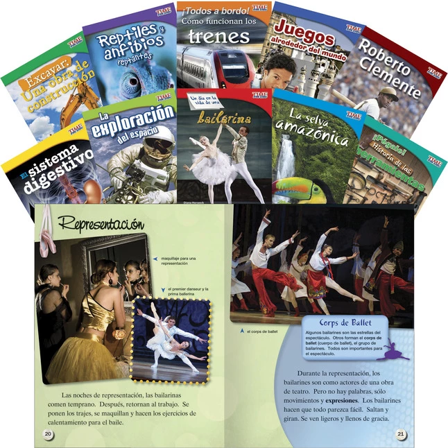 Cheap 𧨠Teacher Created Materials TIME FOR KIDS Informational Text Readers Book Set - Spanish, Grade 3, Set Of 10 π€© 1 Cheap 𧨠Teacher Created Materials TIME FOR KIDS Informational Text Readers Book Set - Spanish, Grade 3, Set Of 10 π€©