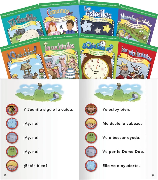 Wholesale ⌛ Teacher Created Materials Reader's Theater: Nursery Rhymes Books, Grades PreK To K, Set Of 8, Spanish 💯 1 Wholesale ⌛ Teacher Created Materials Reader's Theater: Nursery Rhymes Books, Grades PreK To K, Set Of 8, Spanish 💯