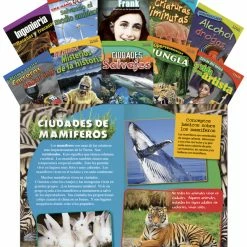 Top 10 ⌛ Teacher Created Materials Time For Kids Informational Text Readers Spanish Set 3, Grade 4, Set Of 10 👍
