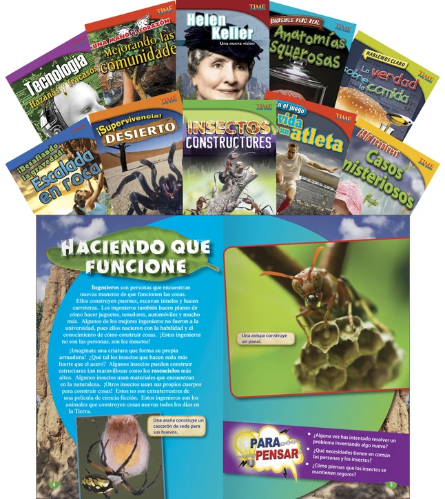 Top 10 โ Teacher Created Materials Time For Kids Informational Text Readers Spanish Set 1, Grade 4, Set Of 10 ๐ 1 Top 10 โ Teacher Created Materials Time For Kids Informational Text Readers Spanish Set 1, Grade 4, Set Of 10 ๐