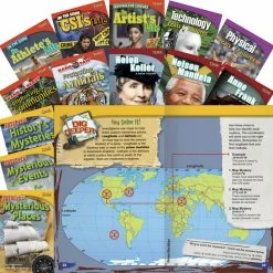 Wholesale 🧨 Teacher Created Materials Time For Kids Social Studies Guided Reading, Grade 4, Set Of 13 🎉