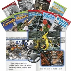 Budget ⌛ Teacher Created Materials Time For Kids Social Studies Guided Reading, Grade 2, Set Of 9 😍