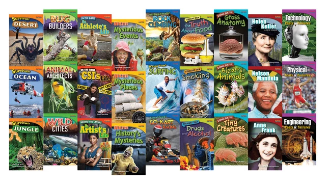 Promo 𧨠Teacher Created Materials TIME FOR KIDS Informational Text Readers Book Set, Grade 4, Set Of 30 π₯ 1 Promo 𧨠Teacher Created Materials TIME FOR KIDS Informational Text Readers Book Set, Grade 4, Set Of 30 π₯