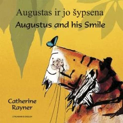 Promo 👍 Mantra Lingua Augustus And His Smile, English And Lithuanian Bilingual Book 💯