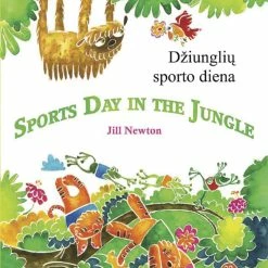 Best Pirce 😀 Mantra Lingua Sports Day In The Jungle, English And Lithuanian Bilingual Book ⭐