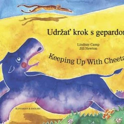 Cheapest 🎉 Mantra Lingua Keeping Up With Cheetah, English And Slovakian Bilingual Book 🔔