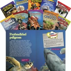 Outlet 🤩 Teacher Created Materials TIME FOR KIDS Informational Text Readers Spanish Book Set 1, Grade 5, Set Of 10 ⌛