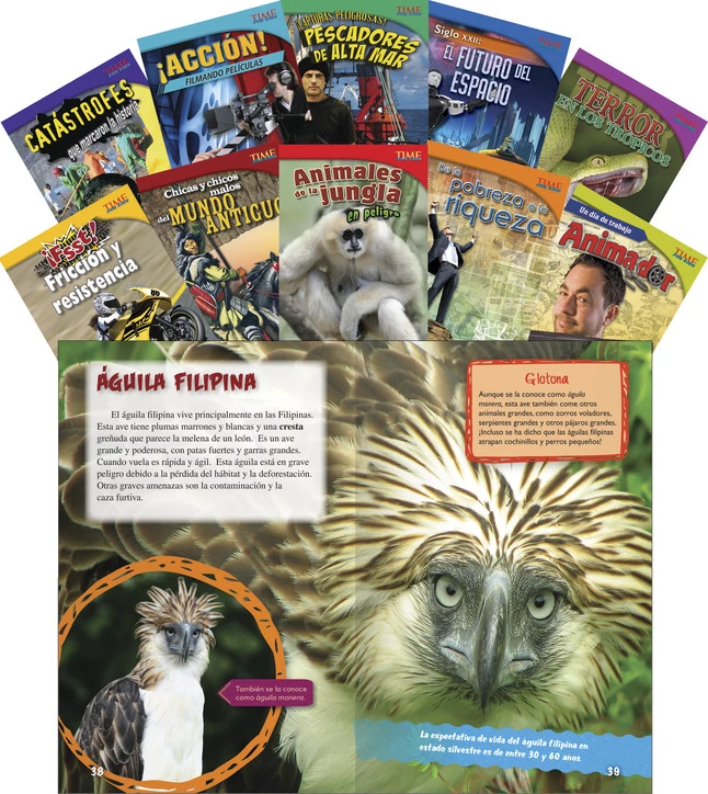 Wholesale π― Teacher Created Materials TIME FOR KIDS Informational Text Readers Spanish Book Set 3, Grade 5, Set Of 10 β€οΈ 1 Wholesale π― Teacher Created Materials TIME FOR KIDS Informational Text Readers Spanish Book Set 3, Grade 5, Set Of 10 β€οΈ