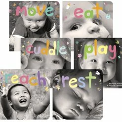 Deals 🧨 Free Spirit School Specialty Exclusive Happy Healthy Baby Board Book Set, Grade PreK, Set Of 6 ✔️