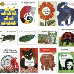 Wholesale 🔥 *Non-Branded Set 1 Of Eric Carle Children's Books, Set Of 12 ⭐