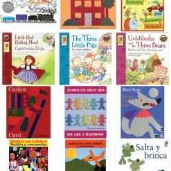 Cheapest 🎉 Childcraft Bi-Lingual Book Set, Grade PreK To K, Set Of 12 😀