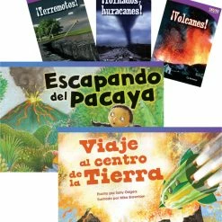 Hot Sale ⌛ Shell Education Teacher Created Materials Natural Disasters Books, Grades K To 2 , Set Of 6, Spanish 🎁