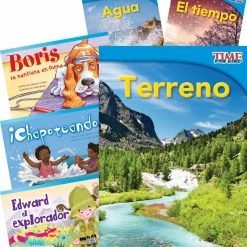 Best Pirce 💯 Shell Education Teacher Created Materials Explore Earth Books, Grades K To 2 , Set Of 6, Spanish 🎁