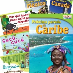Best Sale 🎉 Shell Education Teacher Created Materials Countries And Regions Books, Grades K To 2 , Set Of 6, Spanish ⌛