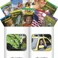Coupon ❤️ Teacher Created Materials Time For Kids Informational Text Readers Set 1, Grade K, Set Of 10 ⭐