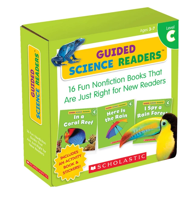 New β Scholastic Guided Science Readers, Level C, Set Of 16 π₯° 1 New β Scholastic Guided Science Readers, Level C, Set Of 16 π₯°