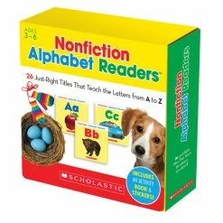 Buy ❤️ Scholastic Nonfiction Alphabet Readers, Grades PreK To 2 👍