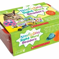 Coupon 🔥 Scholastic Nonfiction Sight Word Readers, Tub 3 🤩