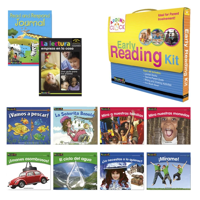 Flash Sale π NewMark Learning Around The Clock Family Involvement Kit, Levels F-G, Spanish π― 1 Flash Sale π NewMark Learning Around The Clock Family Involvement Kit, Levels F-G, Spanish π―