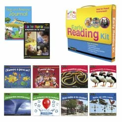 Best Sale 🎁 NewMark Learning Around The Clock, Family Involvement Kit, Levels H-I, Spanish 🥰