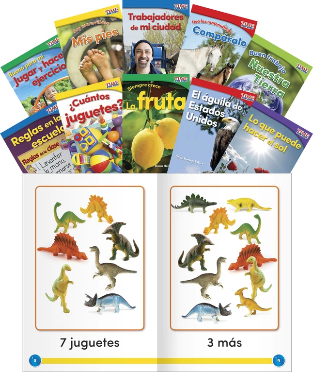 Outlet π₯° Teacher Created Materials Shell Education TIME For Kids Informational Text Spanish Readers Set 2, Set Of 10 π― 1 Outlet π₯° Teacher Created Materials Shell Education TIME For Kids Informational Text Spanish Readers Set 2, Set Of 10 π―