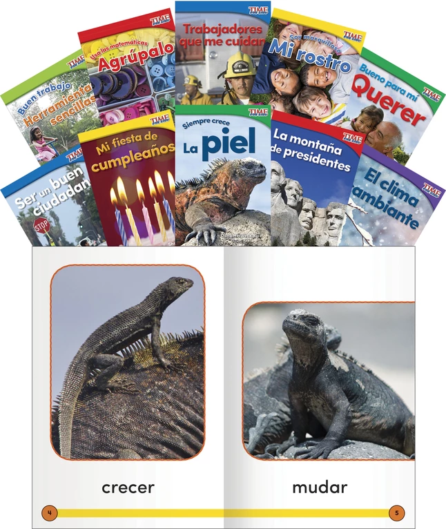 Buy π₯° Teacher Created Materials Shell Education TIME For Kids Informational Text Spanish Readers Set 3, Set Of 10 π₯° 1 Buy π₯° Teacher Created Materials Shell Education TIME For Kids Informational Text Spanish Readers Set 3, Set Of 10 π₯°