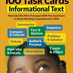 Flash Sale π Scholastic 100 Task Cards: Informational Text, Grades 4 To 6 β€οΈ