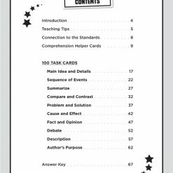 Alternative view of Flash Sale 🔔 Scholastic 100 Task Cards: Informational Text, Grades 4 To 6 ❤️