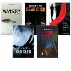 Wholesale 🤩 Saddleback Educational Publishing Saddleback Pageturners Detective, Grades 9 To 12, Set Of 5 🤩