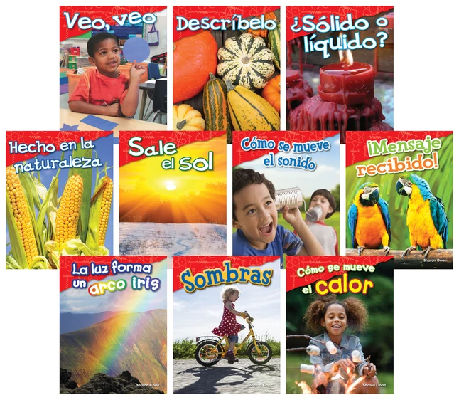 Best Pirce π Teacher Created Materials Physical Science Books, Grades K To 1, Set Of 10, Spanish π 1 Best Pirce π Teacher Created Materials Physical Science Books, Grades K To 1, Set Of 10, Spanish π
