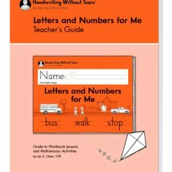 Outlet ✨ Handwriting Without Tears Letters And Numbers For Me Teacher's Guide Gr K ✨