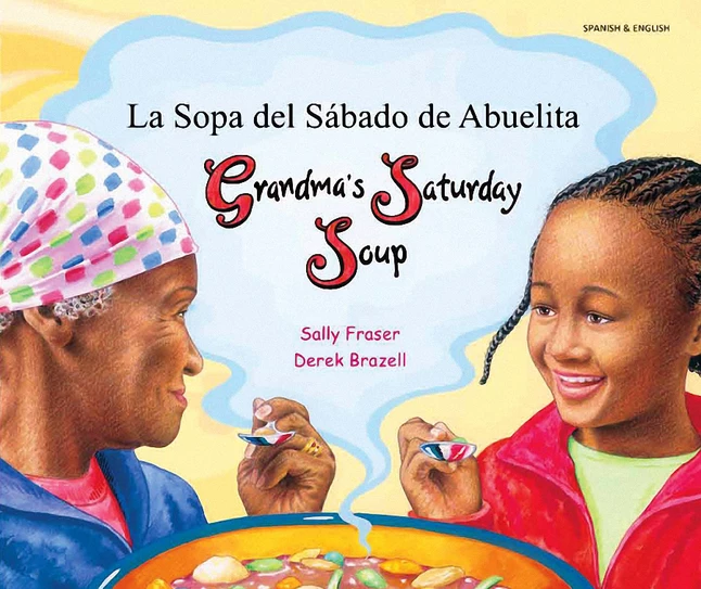Wholesale π Mantra Lingua Grandma's Saturday Soup, Spanish And English Bilingual Book π 1 Wholesale π Mantra Lingua Grandma's Saturday Soup, Spanish And English Bilingual Book π
