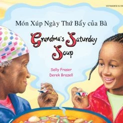 Coupon 🛒 Mantra Lingua Grandma's Saturday Soup, Vietnamese And English Bilingual Book 🥰