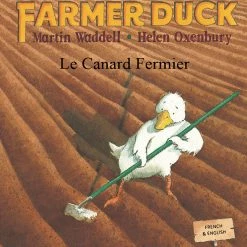Brand new 🔔 Mantra Lingua Farmer Duck, French And English Bilingual Book 👏