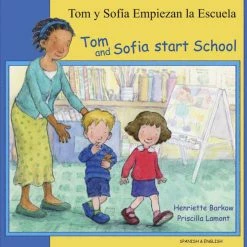 Best deal ❤️ Mantra Lingua Tom And Sofia Start School, Spanish And English Bilingual Book ⭐