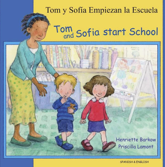 Best deal ❤️ Mantra Lingua Tom And Sofia Start School, Spanish And English Bilingual Book ⭐ 1 Best deal ❤️ Mantra Lingua Tom And Sofia Start School, Spanish And English Bilingual Book ⭐