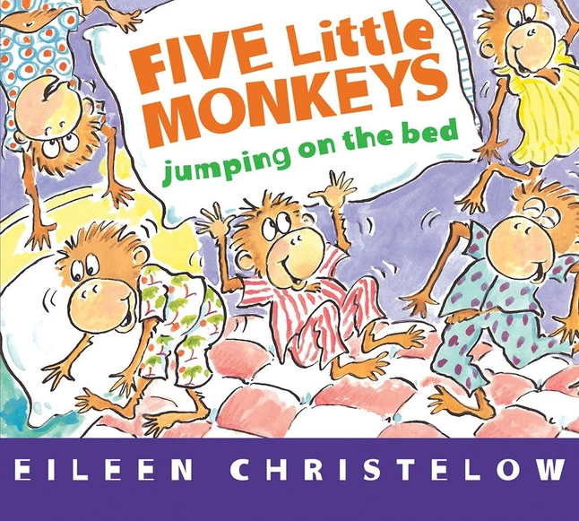 Wholesale ⌛ Achieve It! Five Little Monkeys Jumping On The Bed, Board Book ⌛ 1 Wholesale ⌛ Achieve It! Five Little Monkeys Jumping On The Bed, Board Book ⌛