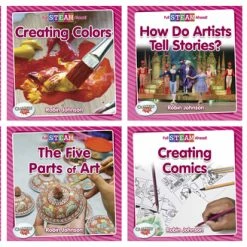 Outlet ๐ Crabtree Full Steam Ahead! Arts In Action, Set Of 8 ๐คฉ