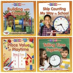 Budget ❤️ Crabtree Full Steam Ahead! Math Matters, Set Of 8 🎉