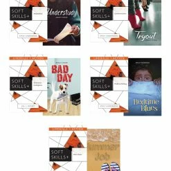Promo ❤️ Saddleback Educational Publishing Saddleback Hi-Lo Life Skills In Action: Soft Skills Sample Set, High School, Set Of 5 Books ✨