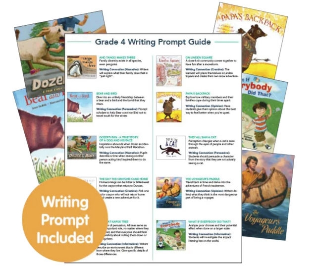 Top 10 π Achieve It! Read-Aloud Book Set With Writing Connector Prompts, Grade 4, Set Of 11 β 1 Top 10 π Achieve It! Read-Aloud Book Set With Writing Connector Prompts, Grade 4, Set Of 11 β