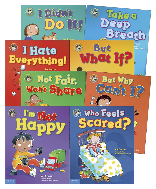 Best deal ⭐ Free Spirit Our Emotions And Behaviors HC, Set Of 8 ❤️ 1 Best deal ⭐ Free Spirit Our Emotions And Behaviors HC, Set Of 8 ❤️