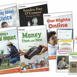 Flash Sale 🌟 Teacher Created Materials Teacher Created Resource Community & Social Awareness Book Set And Game Card, Grade 5 😉