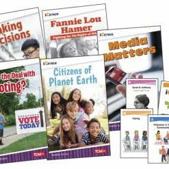 Flash Sale ✨ Teacher Created Materials Teacher Created Resource Community & Social Awareness Book Set And Game Card, Grade 4 ❤️