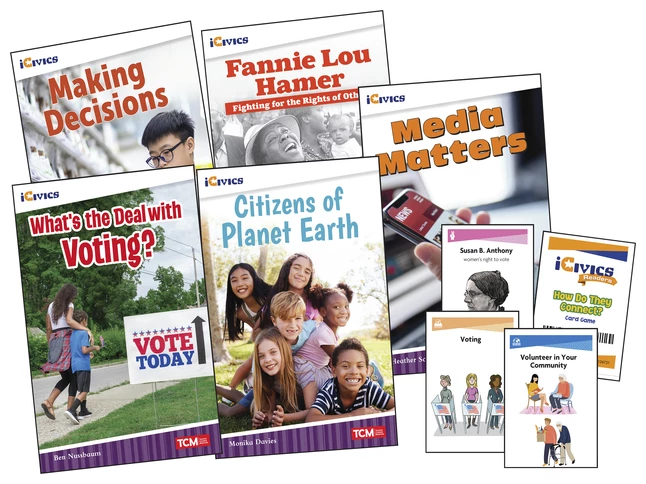 Flash Sale ✨ Teacher Created Materials Teacher Created Resource Community & Social Awareness Book Set And Game Card, Grade 4 ❤️ 1 Flash Sale ✨ Teacher Created Materials Teacher Created Resource Community & Social Awareness Book Set And Game Card, Grade 4 ❤️